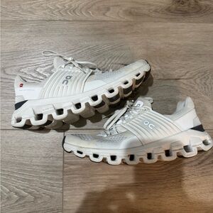On Running White Athletic Shoes